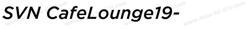 SVN CafeLounge19字体转换